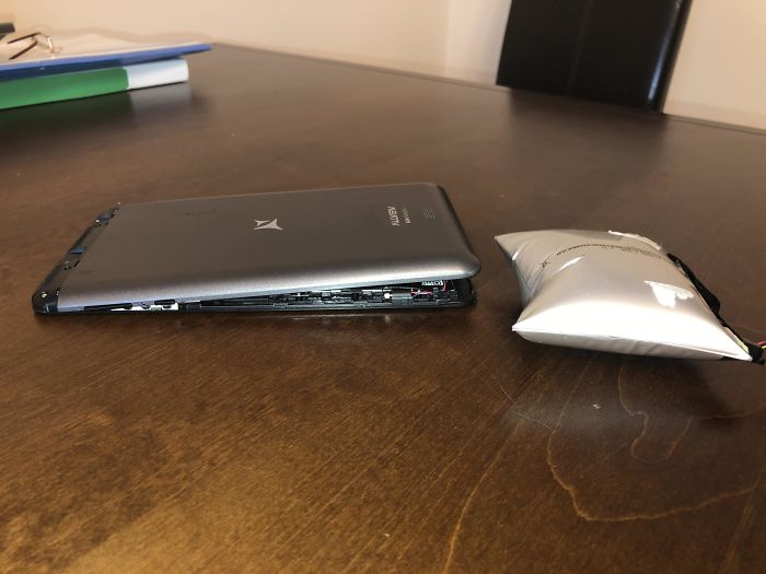 “Why Is There A Pillow Inside My Tablet?”