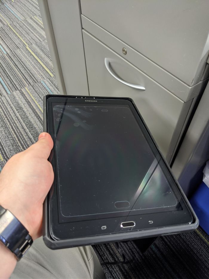 When A Teacher Decides To Buy And Install A Screen Protector On Their Own