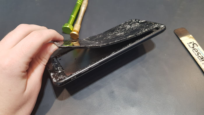 Clients Ex Thought She Could Get The 'Memory Card' Out Through The Screen "To Catch The Cheating Bastard"