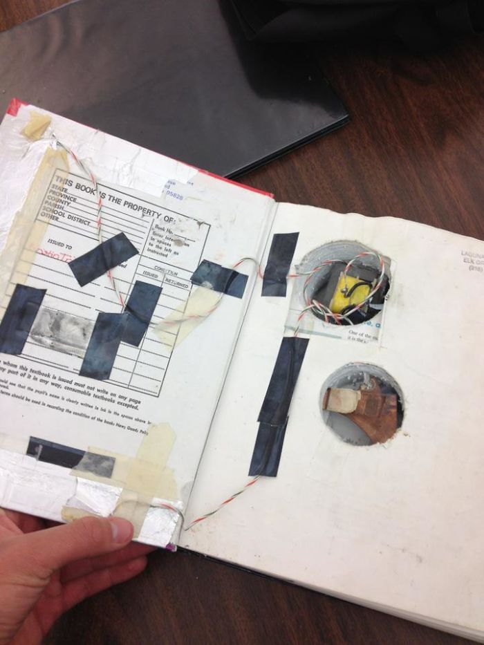 My Friend Found This Inside A Math Book