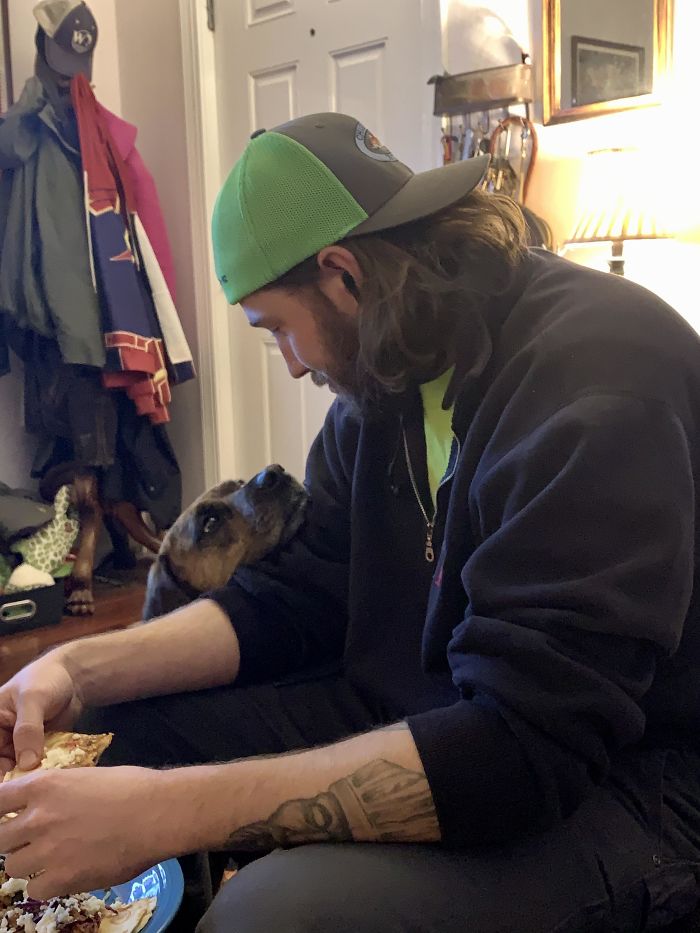 Harlee Only Has Eyes For Her Dad, Not His Quesadilla