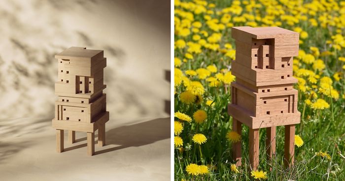 IKEA Encourages Everyone To Build Their Own Customizable Bee Home For Free
