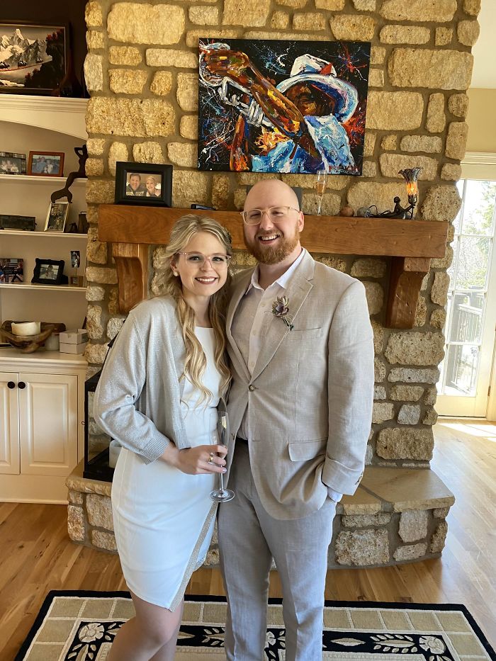 We Were Supposed To Be Married In Hawaii, But Because Of Covid We Had To Get Married At A Golf Course. We Were Not Going To Let A Pandemic Ruin Our Date