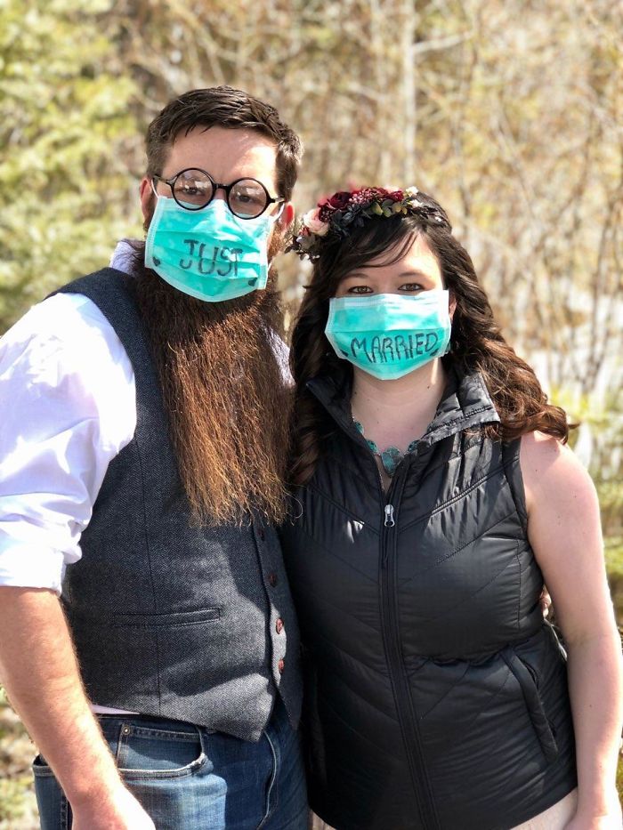 We Were Going To Get Married In June But When We Had To Postpone That Wedding We Decided We Didn't Want To Wait Anymore