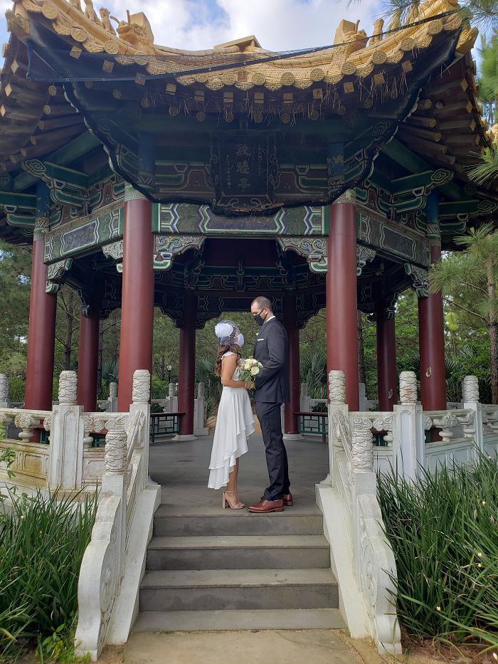 Our Big Wedding Had To Be Postponed But We Decided To Elope On Our Original Date Today