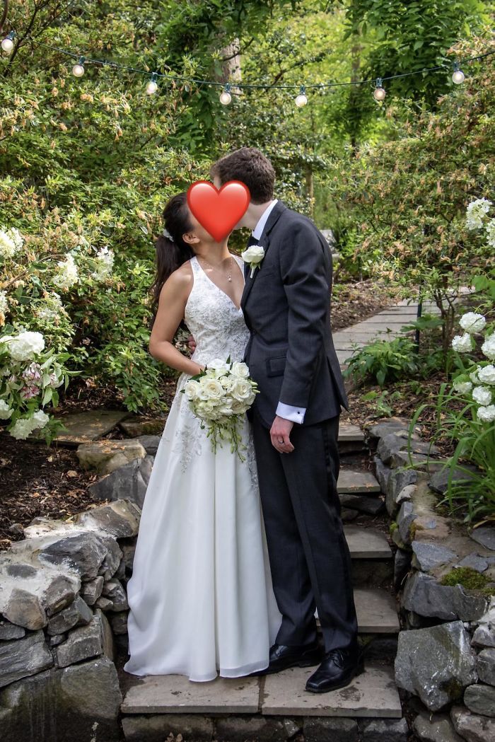 Married In A Friend’s Backyard Last Week. Went From A 300 Person Wedding To A 10 Person Wedding And It Was Nearly Perfect Even So