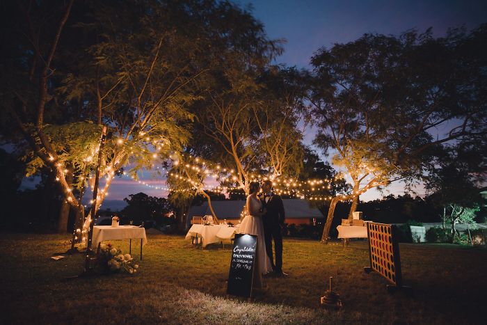Our Two Person Fairy-Light Reception, May 9th