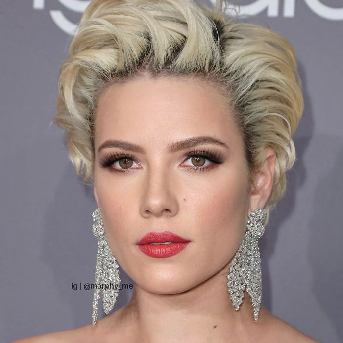 Halsey & Scarlett Johansson