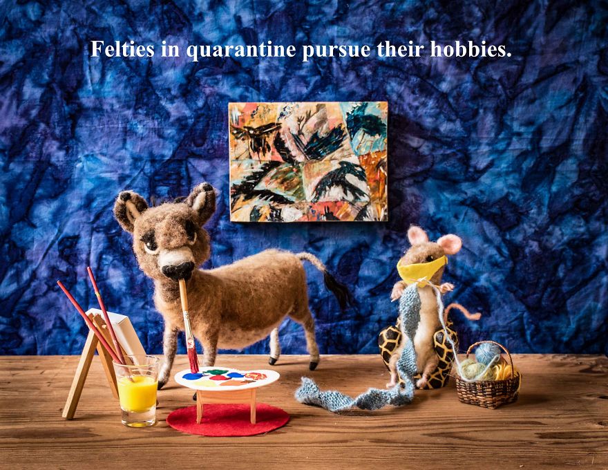 Felties In Quarantine Felties In Quarantine