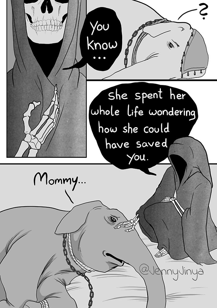 Artist Who Made People Cry With Her &lsquo;Good Boy&rsquo; And &lsquo;Black Cat&rsquo; Comics Is Back, And This Time It&rsquo;s About Elephants