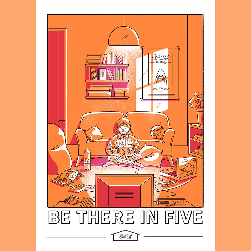 We Illustrate The Real Side Of Working From Home (7 Pics) We Illustrate The Real Side Of Working From Home (7 Pics)