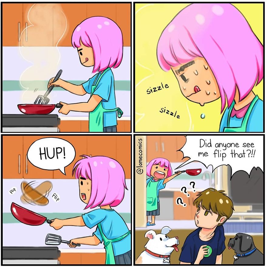 Artist Makes Honest Illustrations Of Every Woman's Daily Life