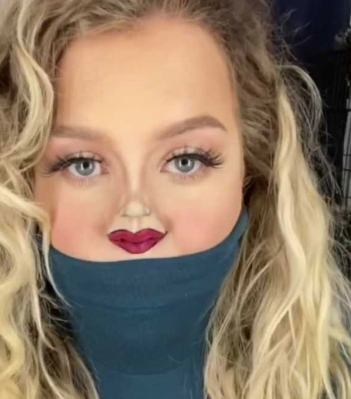 This Tiny Face Challenge Is The Perfect Quarantine Makeup This Tiny Face Challenge Is The Perfect Quarantine Makeup