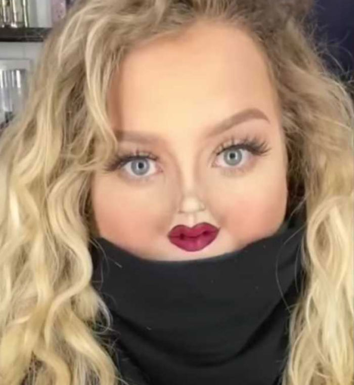 This Tiny Face Challenge Is The Perfect Quarantine Makeup This Tiny Face Challenge Is The Perfect Quarantine Makeup