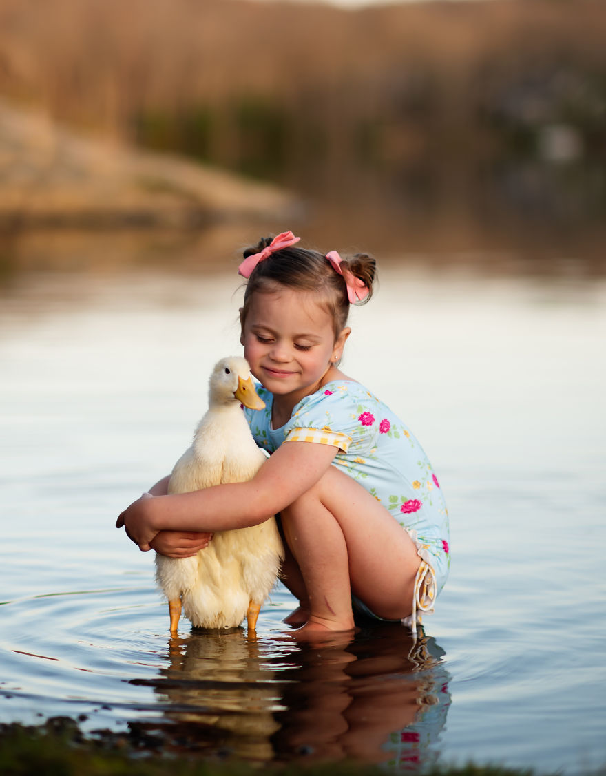 I Capture Children With Animals And Create Magical Moments.