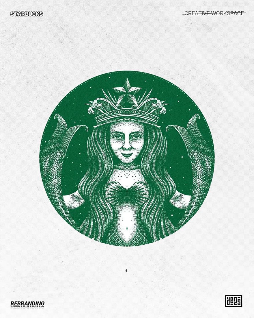 Artist Puts A New Spin On Famous Logo Designs To Make Them More Fun Artist Puts A New Spin On Famous Logo Designs To Make Them More Fun