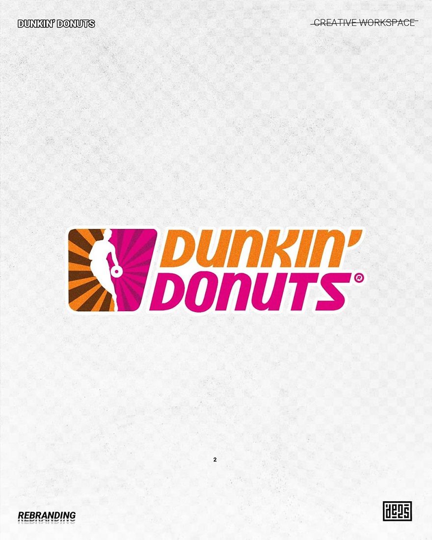 Artist Puts A New Spin On Famous Logo Designs To Make Them More Fun Artist Puts A New Spin On Famous Logo Designs To Make Them More Fun