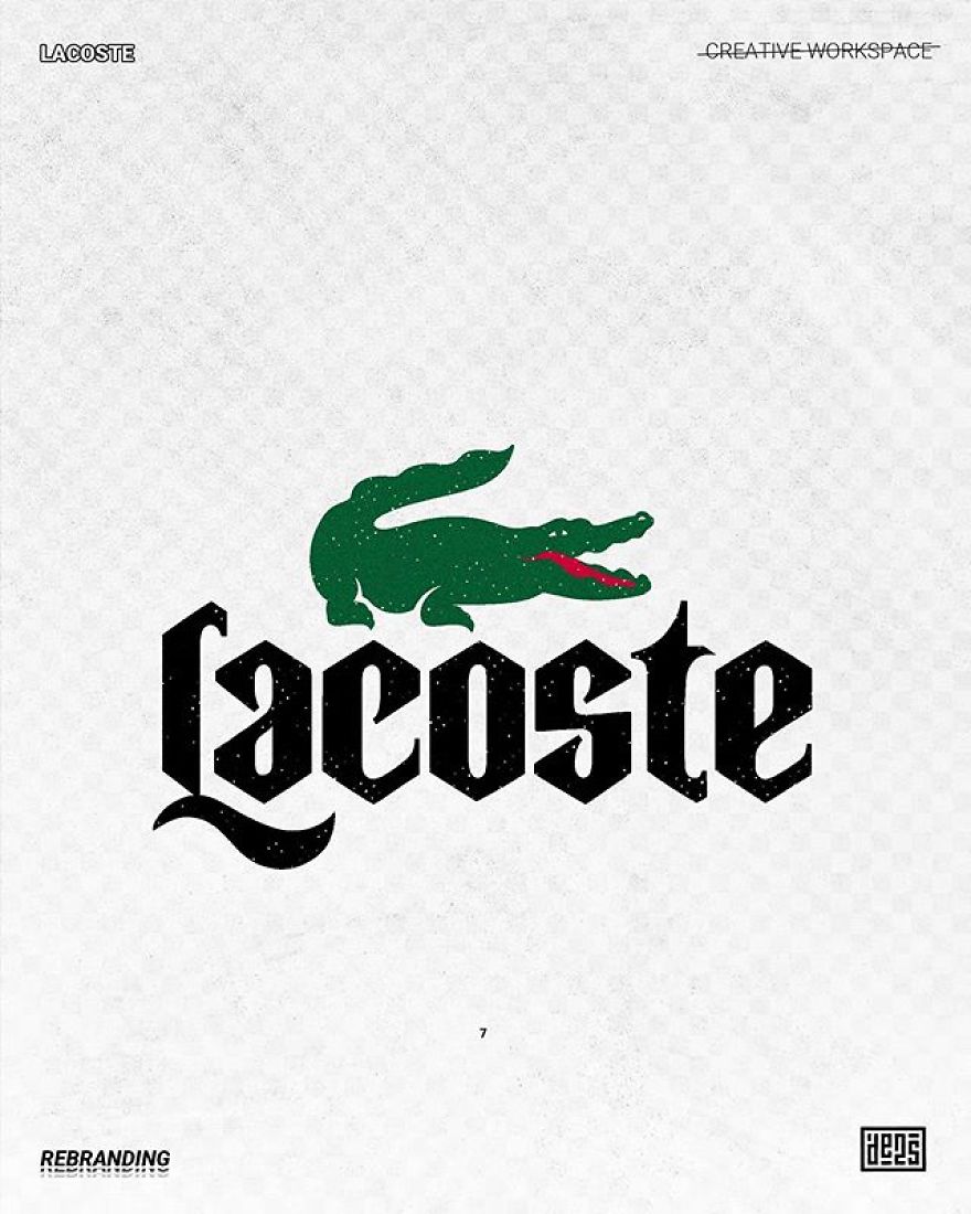 Artist Puts A New Spin On Famous Logo Designs To Make Them More Fun Artist Puts A New Spin On Famous Logo Designs To Make Them More Fun