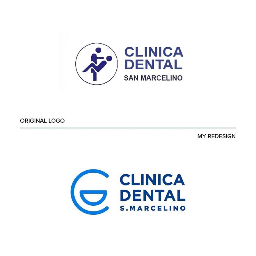 Designer Fixes The 'World's Worst Logos' (9 Pics) Designer Fixes The 'World's Worst Logos' (9 Pics)