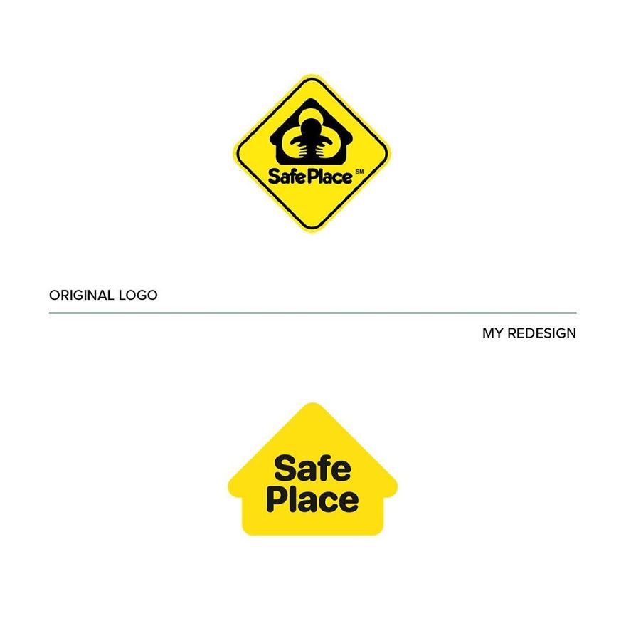 Designer Fixes The 'World's Worst Logos' (9 Pics) Designer Fixes The 'World's Worst Logos' (9 Pics)