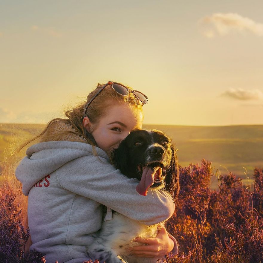 A Girl With A Disability Has The Most Adorable Helper - A Springer Spaniel Named Ted (17 Pics) A Girl With A Disability Has The Most Adorable Helper - A Springer Spaniel Named Ted (17 Pics)