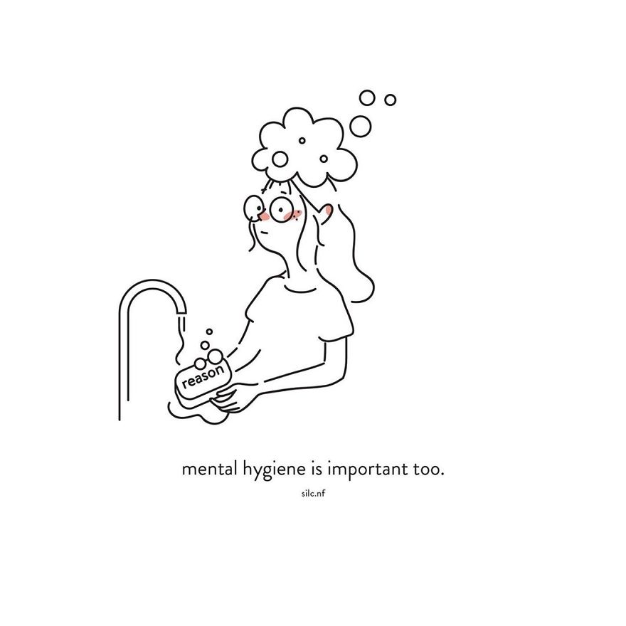 A Young Illustrator Ask Herself About The Meaning Of Life During Quarantine