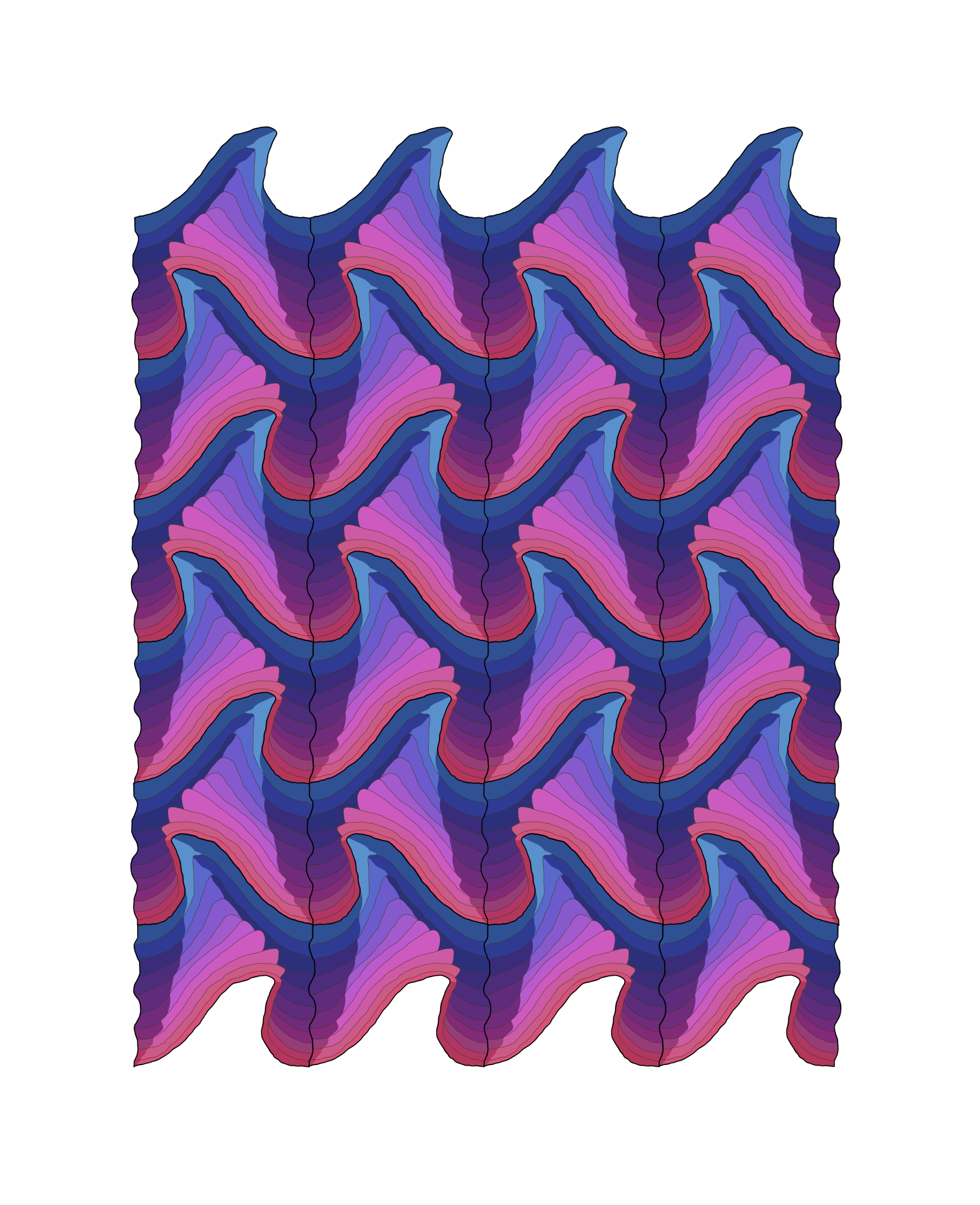 Patterns Inspired By M.c. Escher