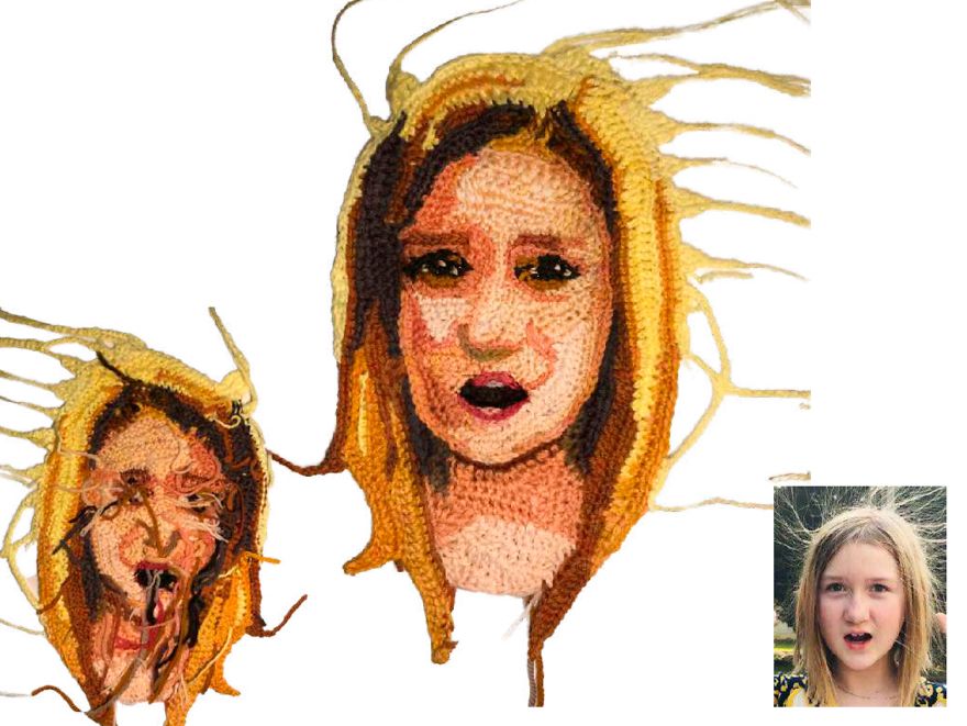 Crochet Art Project - Quarantine