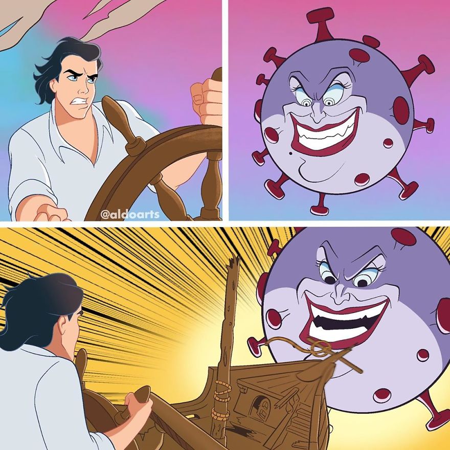 Disney-Comics-Coronavirus-Memes-Aldoarts