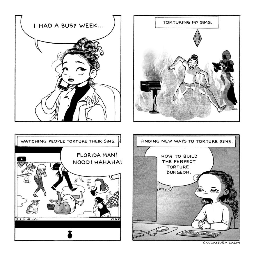 Artist Makes Comics That Are More Relatable Then Things Should Ever Be