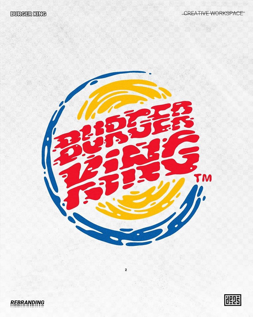 Artist Puts A New Spin On Famous Logo Designs To Make Them More Fun