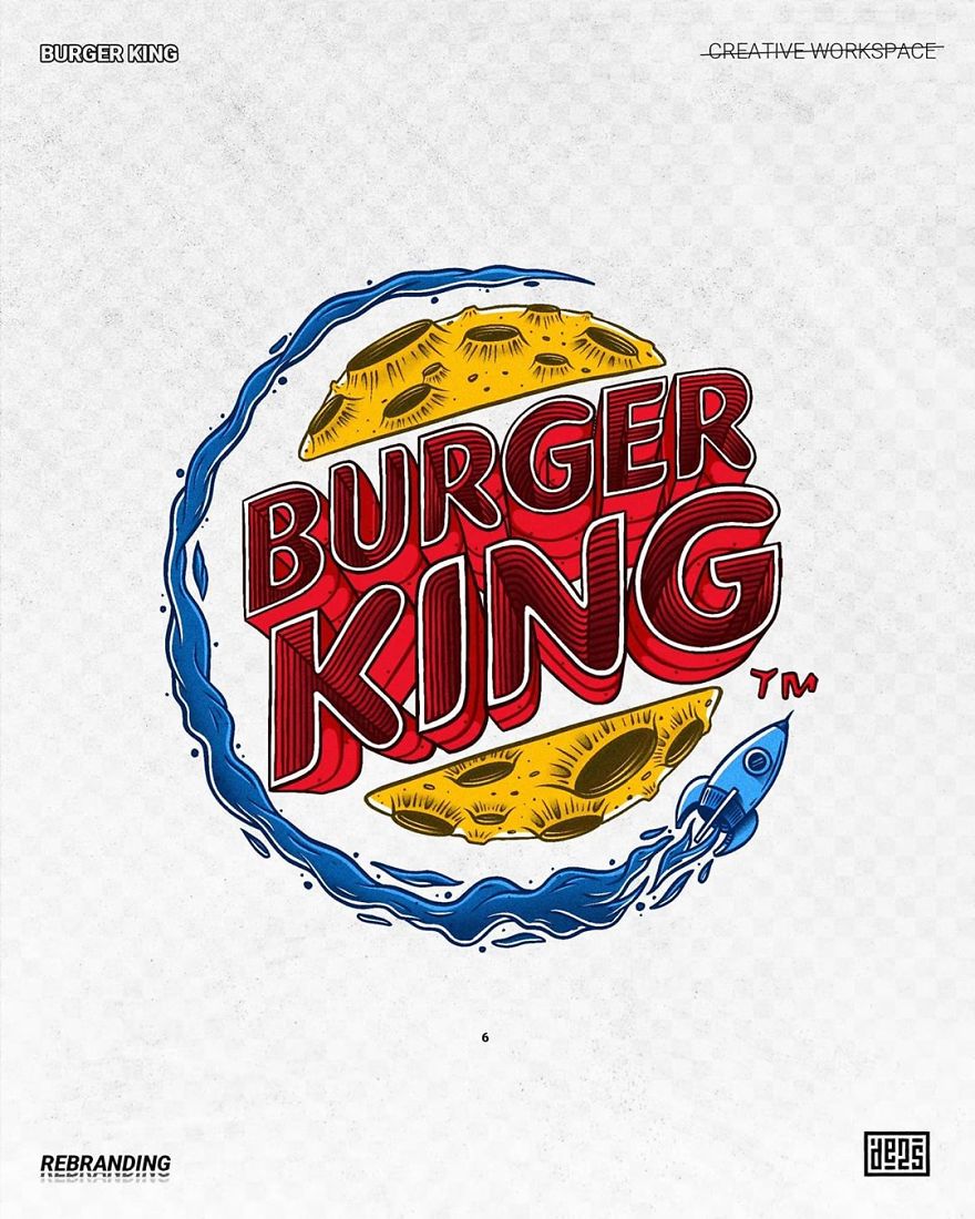 Artist Puts A New Spin On Famous Logo Designs To Make Them More Fun
