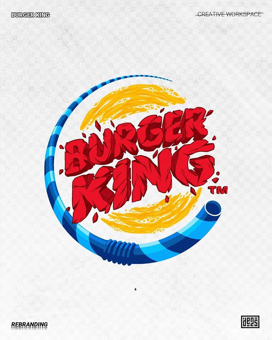 Artist Puts A New Spin On Famous Logo Designs To Make Them More Fun Artist Puts A New Spin On Famous Logo Designs To Make Them More Fun