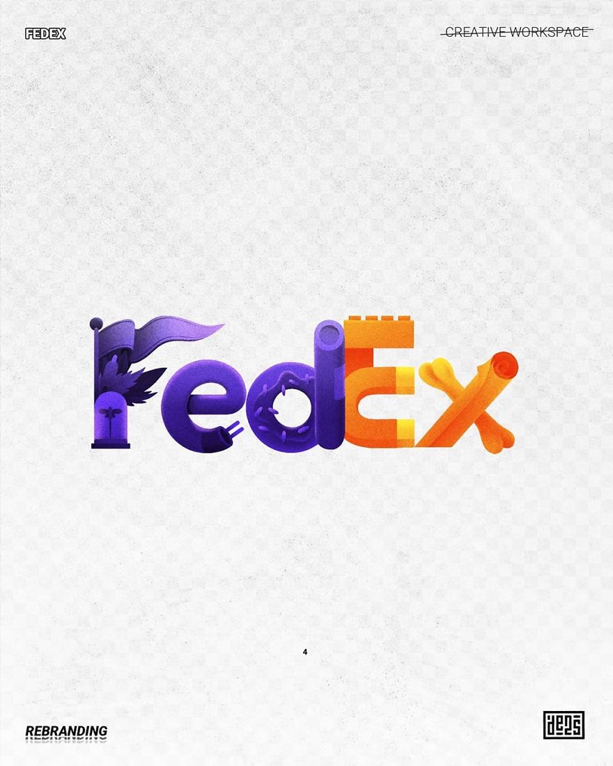 Artist Puts A New Spin On Famous Logo Designs To Make Them More Fun