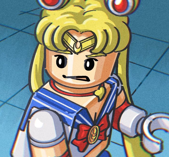 Artists From Around The World Challenged Themselves To Draw The Heroine Sailor Moon In Their Own Style