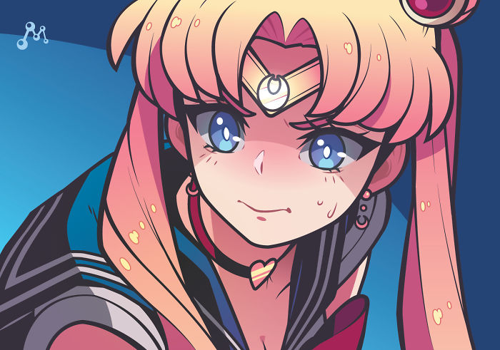 Artists From Around The World Challenged Themselves To Draw The Heroine Sailor Moon In Their Own Style