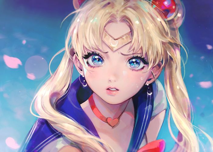 Artists From Around The World Challenged Themselves To Draw The Heroine Sailor Moon In Their Own Style