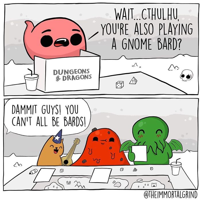 What Do You Call A Dnd Party Full Of Bards? A Band