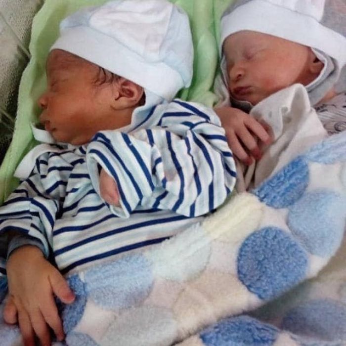 Mom Of Black And White Twins Often Gets Asked Which One Of The Boys Is Hers