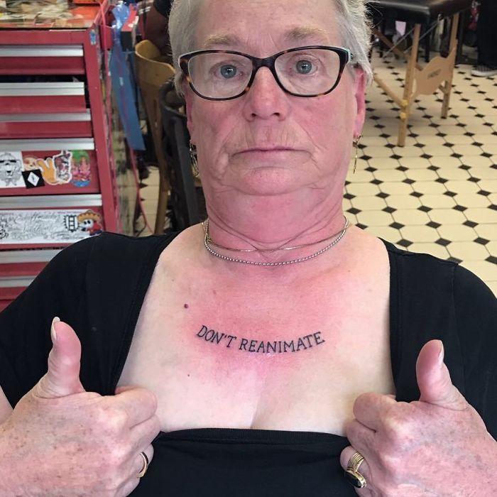 Brave Lady, Lots Of Respect From Us