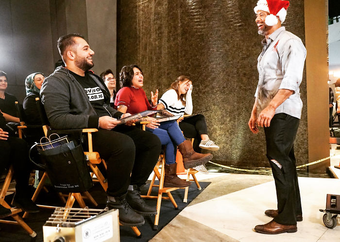 The Time He Became Dwanta Claus