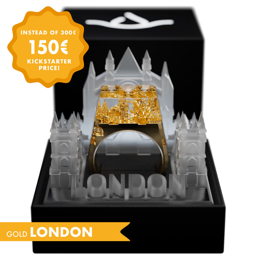 Bring The World To Your Finger With The Most Detailed Ring Ever Created 🗽 Bring The World To Your Finger With The Most Detailed Ring Ever Created 🗽