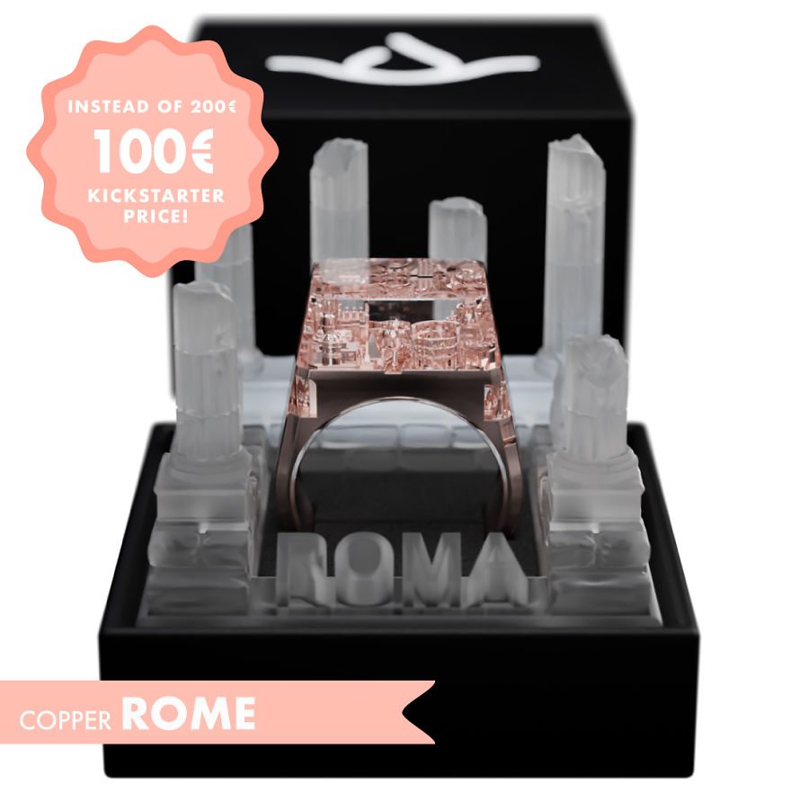 Bring The World To Your Finger With The Most Detailed Ring Ever Created 🗽