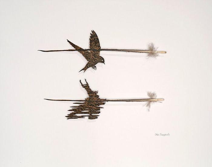 Chris Maynard At Featherfolio Returns With More Feather Carvings