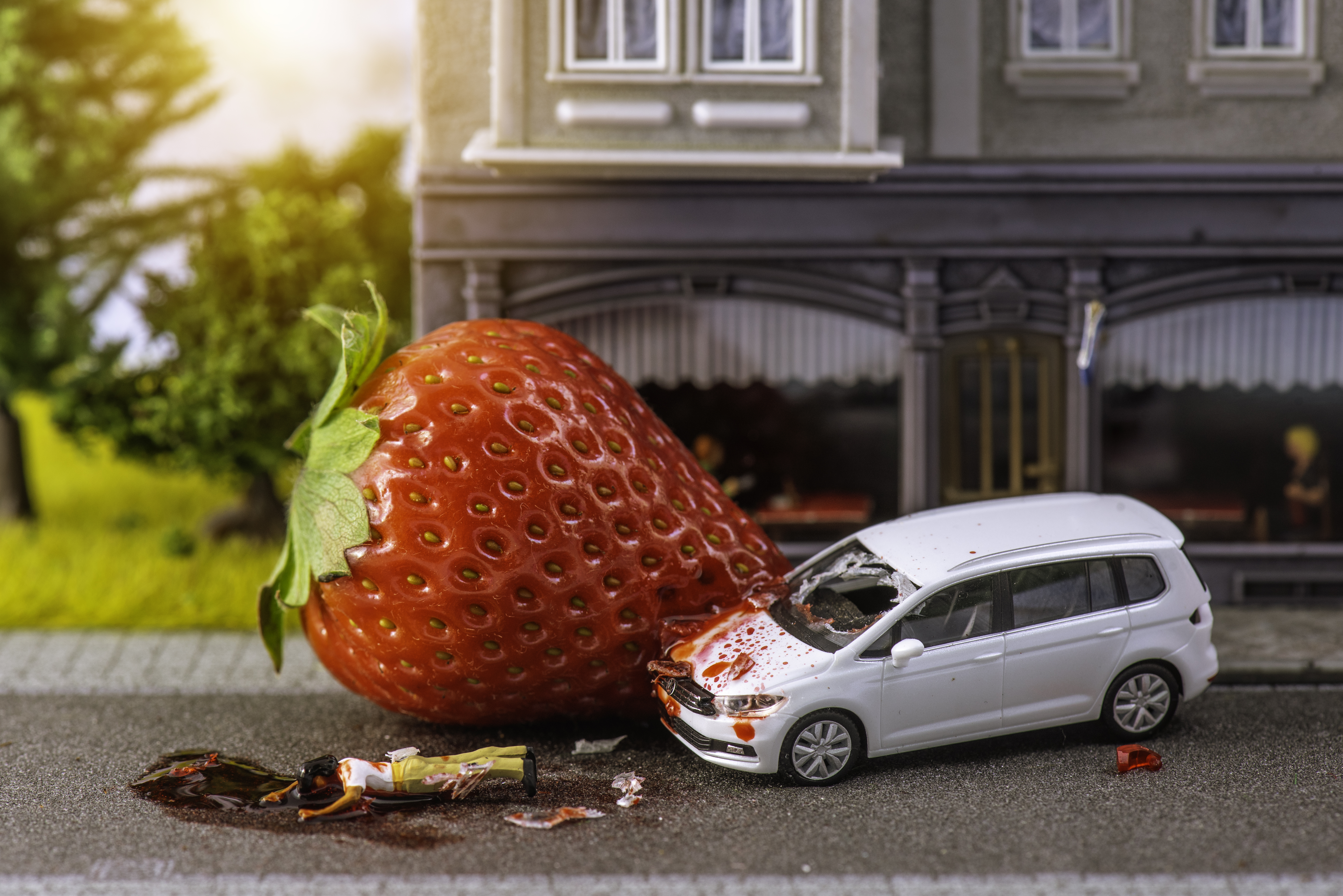 I Made Food Photos Looks Like A Miniature Horror Movies