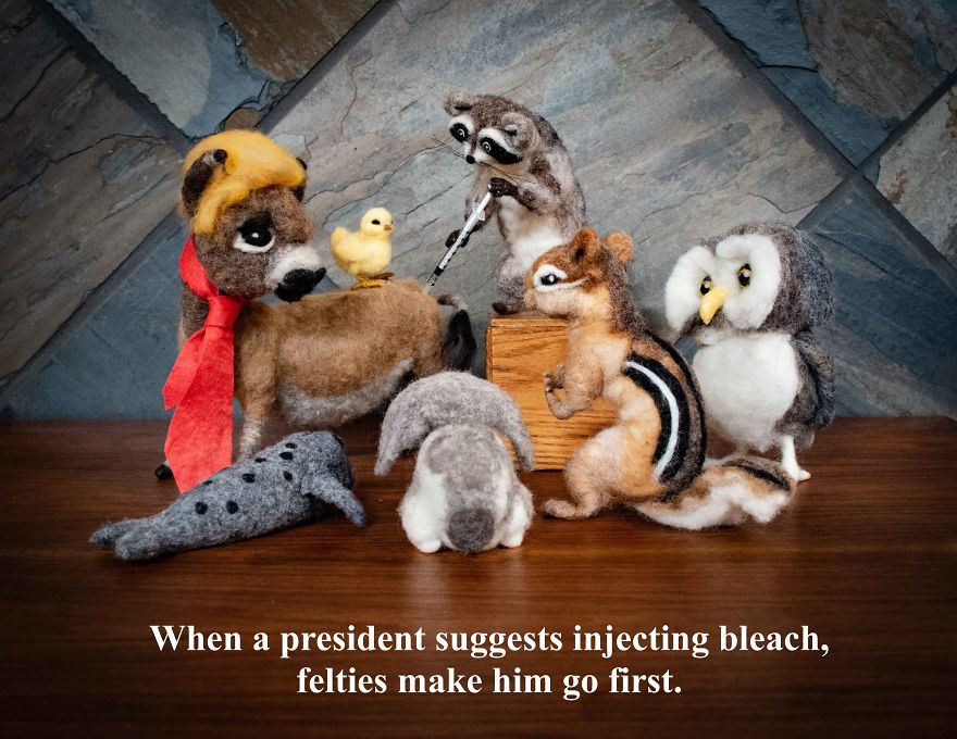 Felties In Quarantine Felties In Quarantine