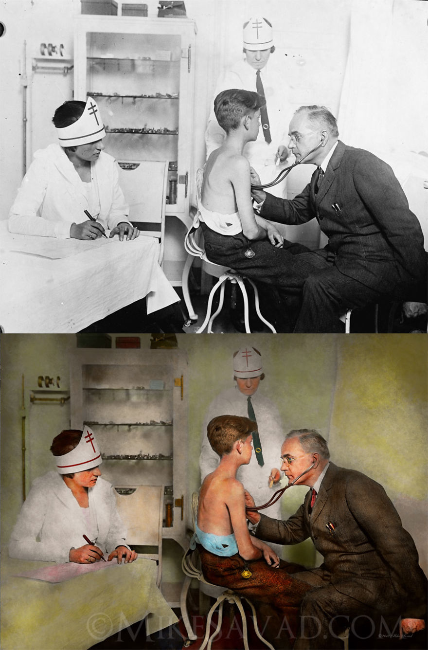 Colorized Medical Pictures (14 Pictures) Colorized Medical Pictures (14 Pictures)