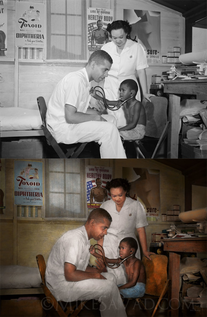 Colorized Medical Pictures (14 Pictures) Colorized Medical Pictures (14 Pictures)