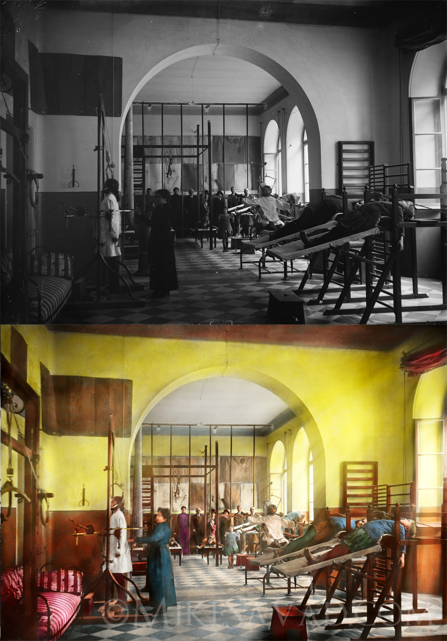 Colorized Medical Pictures (14 Pictures)