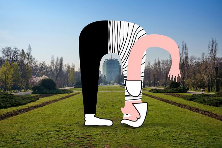 Empty Streets From Our City Become Illustrator’s Artwork